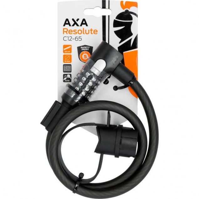 Axa kabelslot code Resolute C65/12 kopen bij Banierhuis, de grootste Fietsenwinkel in Utrecht. Axa kabelslot code Resolute C65/12 kopen bij Banierhuis, de grootste Fietsenwinkel in Utrecht.