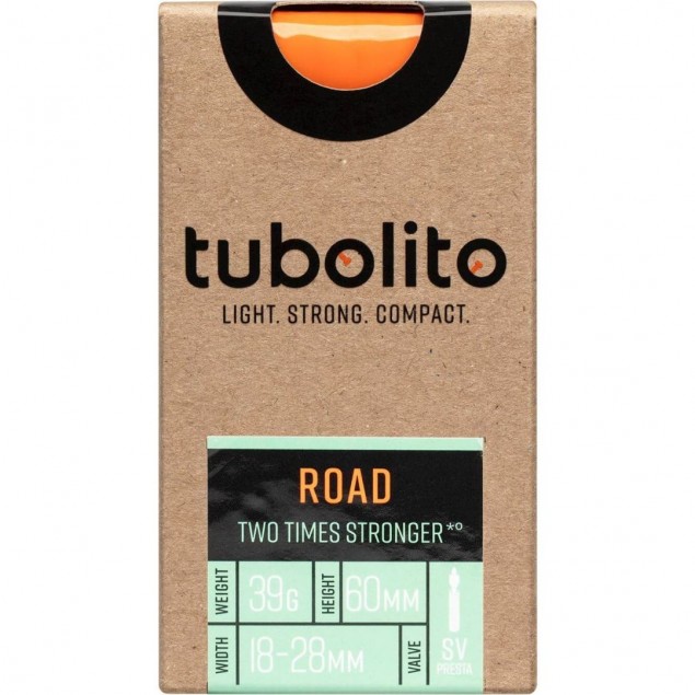 Tubolito binnenband Road 700c 18 - 28mm fv 60mm Tubolito binnenband Road 700c 18 - 28mm fv 60mm