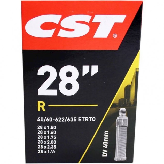CST binnenband 28 x 1.50 - 2.35 hv 40mm CST binnenband 28 x 1.50 - 2.35 hv 40mm