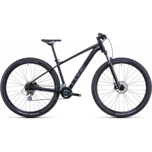 CUBE AIM RACE BLACK/AZURE 2022 XL CUBE AIM RACE BLACK/AZURE 2022 XL