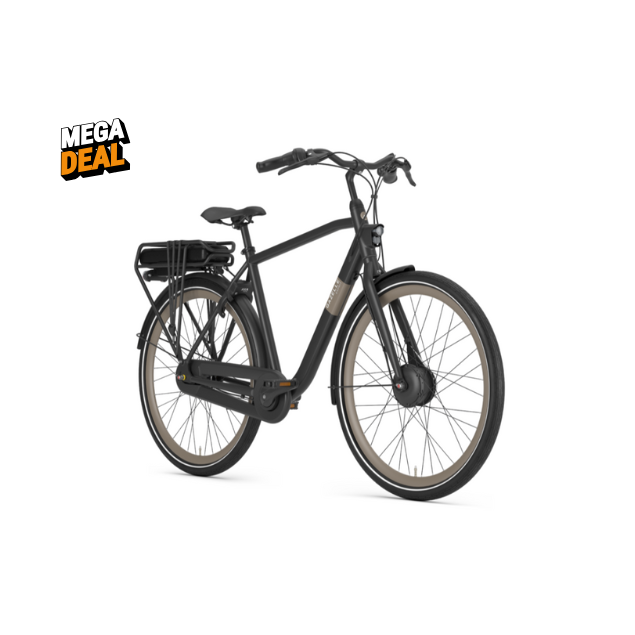 Gazelle Esprit HFB heren zwart kopen bij Banierhuis, de grootste Fietsenwinkel in Utrecht.