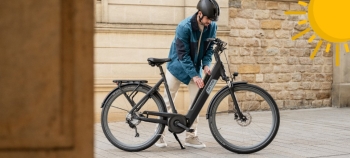 Zomerse hitte en uw e-bikeaccu - zo voorkomt u onnodige slijtage  
