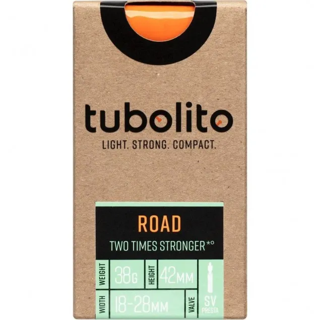 Tubolito binnenband Road 700c 18 - 28mm fv 42mm Tubolito binnenband Road 700c 18 - 28mm fv 42mm