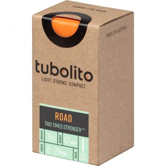 Tubolito binnenband Road 700c 18 - 28mm fv 42mm Tubolito binnenband Road 700c 18 - 28mm fv 42mm